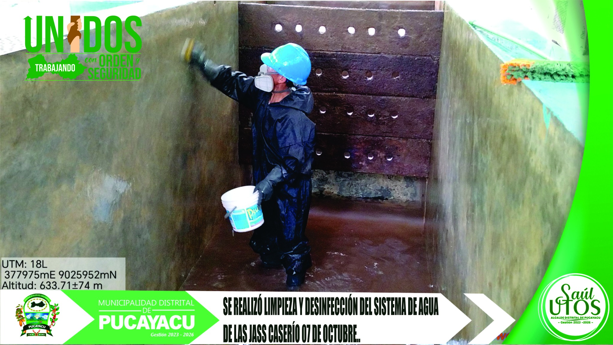 Municipalidad Distrital de Pucayacu – MDP Mejoramos la Prestación de los Servicios de Saneamiento Rural.