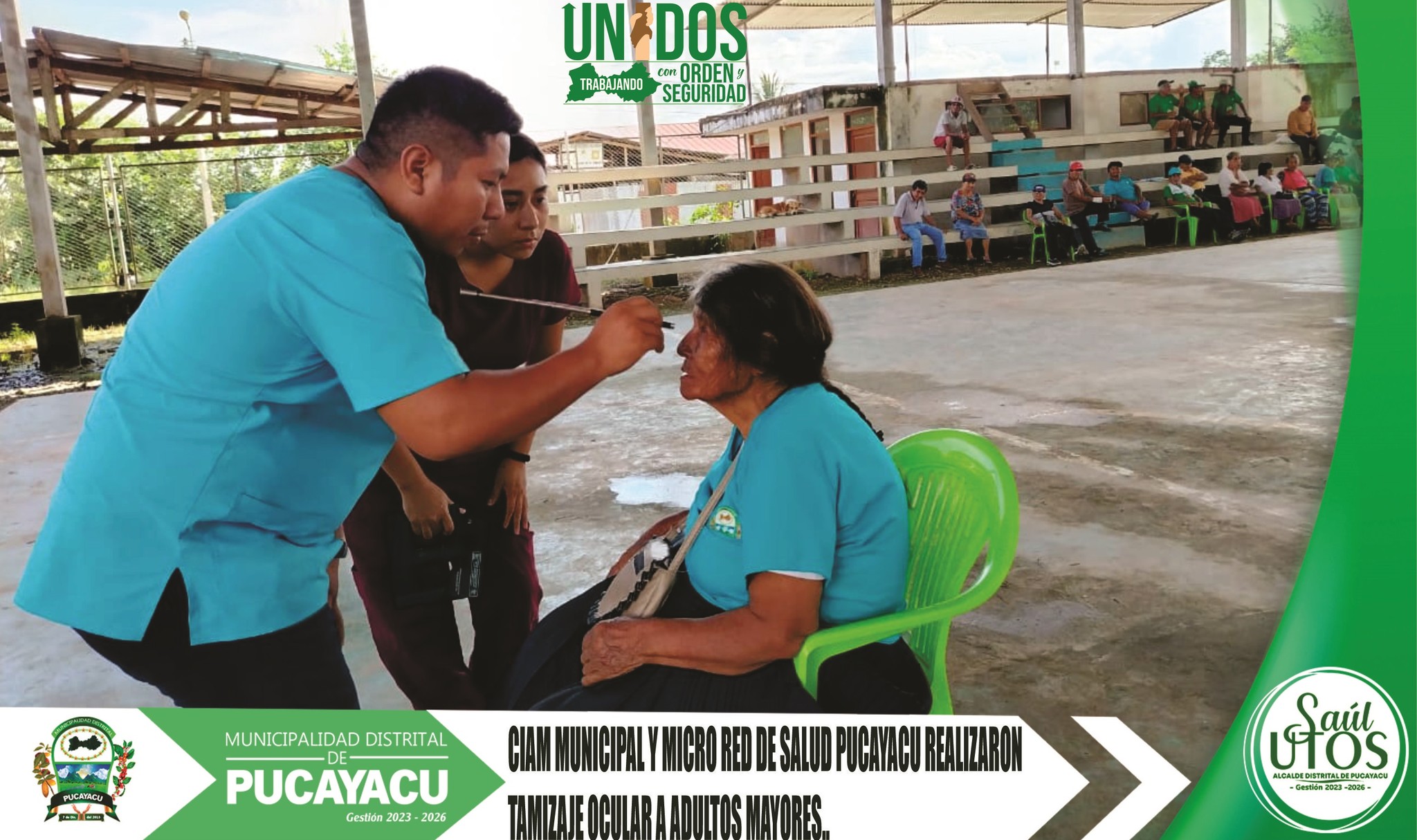 Municipalidad Distrital de Pucayacu – Realizan apertura de la intervención de los saberes productivos a través del Centro Integral del Adulto Mayor – CIAM.