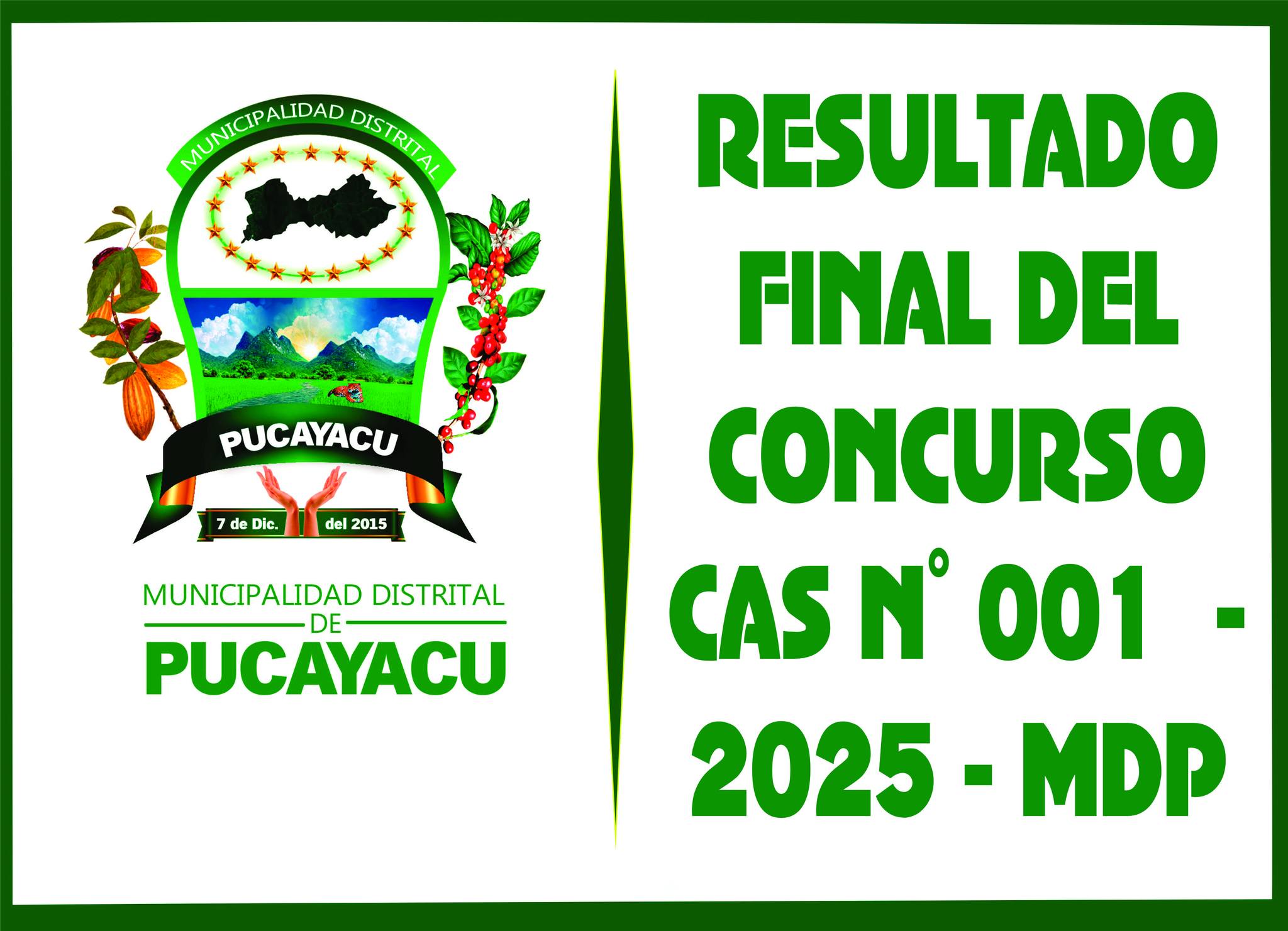 Municipalidad Distrital de Pucayacu