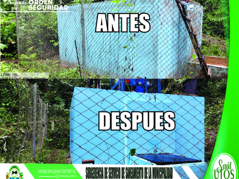 Municipalidad Distrital de Pucayacu – Mantenimiento correctivo de línea de conducción, Planta de tratamiento Reservorio del sistema de agua de la JASS Nueva Esperanza.