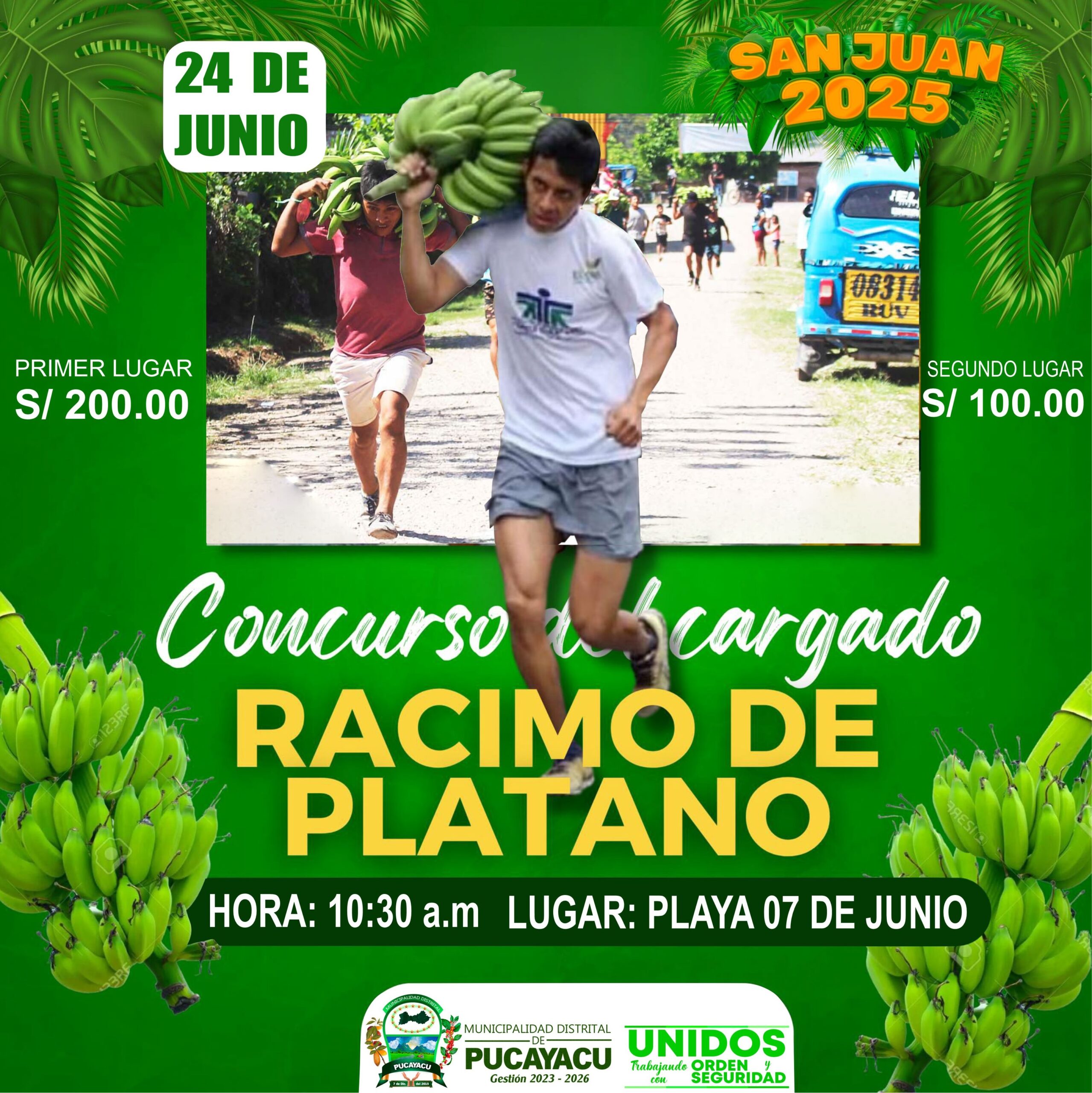 Municipalidad Distrital de Pucayacu – 𝐂𝐎𝐍𝐂𝐔𝐑𝐒𝐎 𝐃𝐄 𝐂𝐀𝐑𝐆𝐀𝐃𝐎𝐑𝐄𝐒 𝐃𝐄 𝐏𝐋𝐀𝐓𝐀𝐍𝐎𝐒.