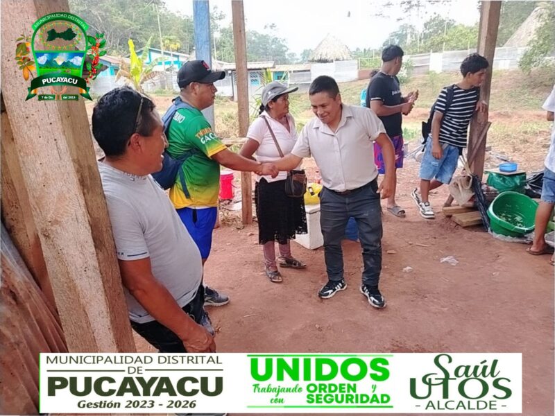 𝐀𝐋𝐂𝐀𝐋𝐃𝐄 𝐃𝐈𝐒𝐓𝐑𝐈𝐓𝐀𝐋 𝐃𝐄 𝐏𝐔𝐂𝐀𝐘𝐀𝐂𝐔 𝐏𝐀𝐑𝐓𝐈𝐂𝐈𝐏𝐎 𝐃𝐄𝐋 𝐀𝐍𝐈𝐕𝐄𝐑𝐒𝐀𝐑𝐈𝐎 𝐃𝐄𝐋 𝐂𝐀𝐒𝐄𝐑𝐈́𝐎 𝐃𝐄 𝐌𝐎𝐍𝐓𝐀𝐍̃𝐀 𝐕𝐄𝐑𝐃𝐄.