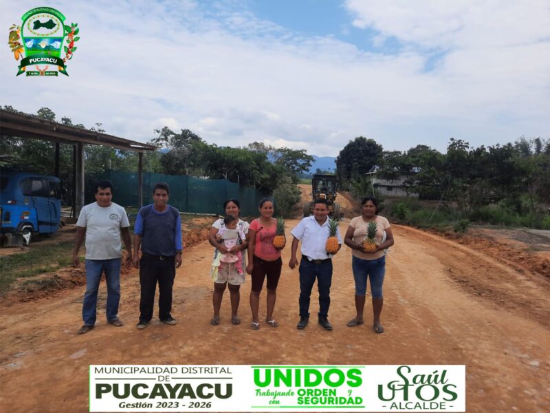 𝐂𝐀𝐋𝐋𝐄𝐒 𝐃𝐄 𝐋𝐀 𝐙𝐎𝐍𝐀 𝐔𝐑𝐁𝐀𝐍𝐀 𝐃𝐄𝐋 𝐂𝐀𝐒𝐄𝐑𝐈́𝐎 𝐂𝐀𝐈𝐌𝐈𝐓𝐎 𝐂𝐎𝐍𝐓𝐈𝐍𝐔́𝐀 𝐑𝐄𝐂𝐈𝐁𝐈𝐄𝐍𝐃𝐎 𝐓𝐑𝐀𝐁𝐀𝐉𝐎𝐒 𝐃𝐄 𝐌𝐀𝐍𝐓𝐄𝐍𝐈𝐌𝐈𝐄𝐍𝐓𝐎 𝐂𝐎𝐍 𝐌𝐀𝐐𝐔𝐈𝐍𝐀𝐑𝐈𝐀𝐒 𝐃𝐄 𝐋𝐀 𝐌𝐔𝐍𝐈𝐂𝐈𝐏𝐀𝐋𝐈𝐃𝐀𝐃 𝐃𝐈𝐒𝐓𝐑𝐈𝐓𝐀𝐋 𝐃𝐄 𝐏𝐔𝐂𝐀𝐘𝐀𝐂𝐔.