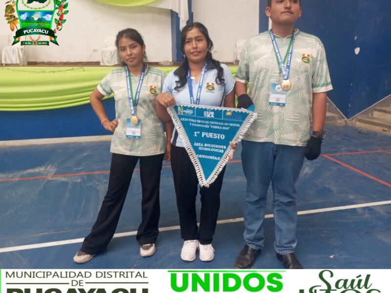 𝐈.𝐄.𝐈. 𝐃𝐄 𝐏𝐔𝐂𝐀𝐘𝐀𝐂𝐔 𝐋𝐎𝐆𝐑𝐎́ 𝐀𝐕𝐀𝐍𝐙𝐀𝐑 𝐀 𝐋𝐀 𝐄𝐓𝐀𝐏𝐀 𝐍𝐀𝐂𝐈𝐎𝐍𝐀𝐋 𝐃𝐄 𝐋𝐀 ❞𝐅𝐄𝐑𝐈𝐀 𝐄𝐒𝐂𝐎𝐋𝐀𝐑 𝐍𝐀𝐂𝐈𝐎𝐍𝐀𝐋 𝐃𝐄 𝐂𝐈𝐄𝐍𝐂𝐈𝐀 𝐘 𝐓𝐄𝐂𝐍𝐎𝐋𝐎𝐆𝐈́𝐀 𝐄𝐔𝐑𝐄𝐊𝐀 𝟐𝟎𝟐𝟓❞ 𝐎𝐂𝐔𝐏𝐀𝐍𝐃𝐎 𝐄𝐋 𝐏𝐑𝐈𝐌𝐄𝐑 𝐋𝐔𝐆𝐀𝐑 𝐀 𝐍𝐈𝐕𝐄𝐋 𝐑𝐄𝐆𝐈𝐎𝐍𝐀𝐋