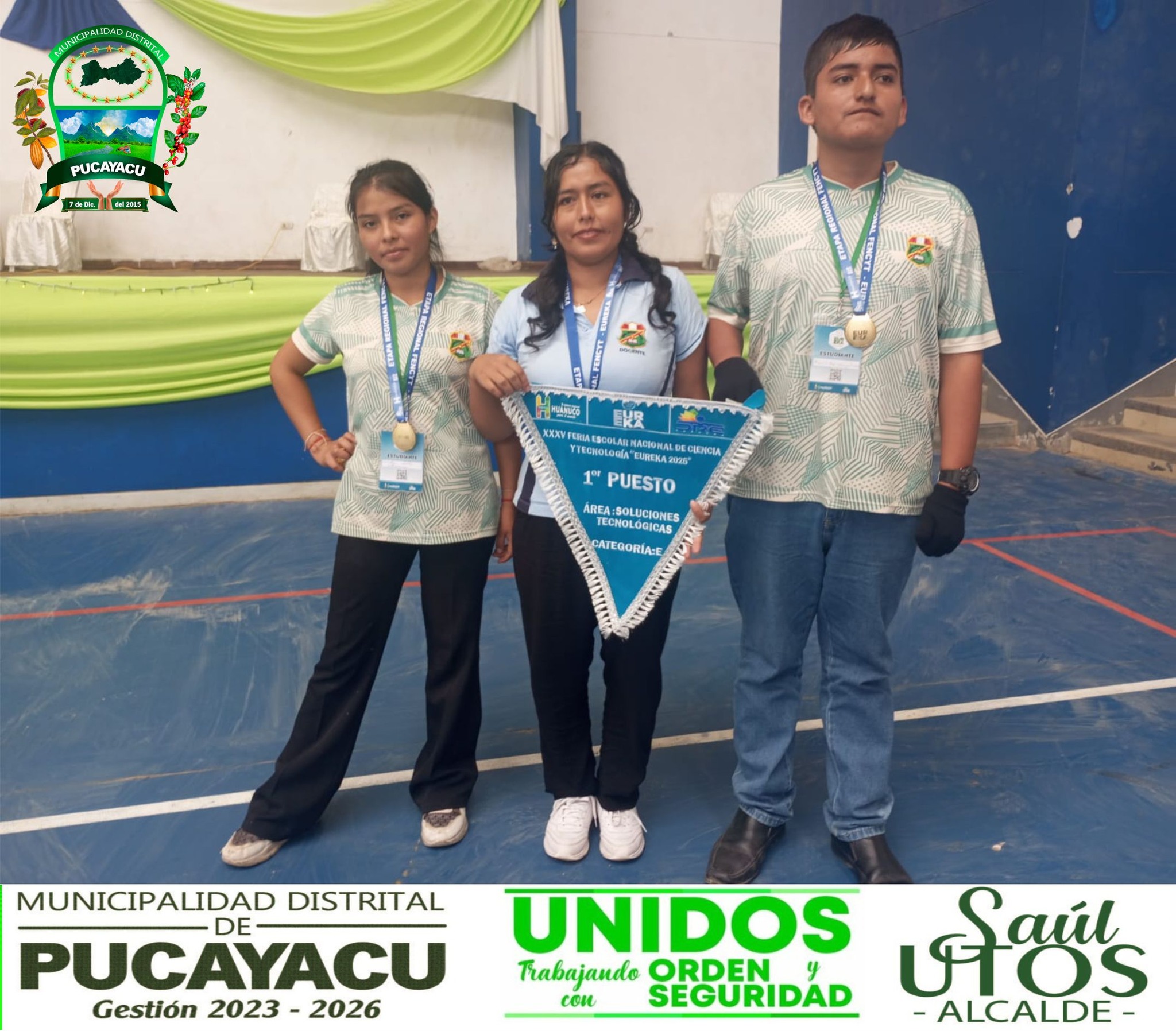 𝐈.𝐄.𝐈. 𝐃𝐄 𝐏𝐔𝐂𝐀𝐘𝐀𝐂𝐔 𝐋𝐎𝐆𝐑𝐎́ 𝐀𝐕𝐀𝐍𝐙𝐀𝐑 𝐀 𝐋𝐀 𝐄𝐓𝐀𝐏𝐀 𝐍𝐀𝐂𝐈𝐎𝐍𝐀𝐋 𝐃𝐄 𝐋𝐀 ❞𝐅𝐄𝐑𝐈𝐀 𝐄𝐒𝐂𝐎𝐋𝐀𝐑 𝐍𝐀𝐂𝐈𝐎𝐍𝐀𝐋 𝐃𝐄 𝐂𝐈𝐄𝐍𝐂𝐈𝐀 𝐘 𝐓𝐄𝐂𝐍𝐎𝐋𝐎𝐆𝐈́𝐀 𝐄𝐔𝐑𝐄𝐊𝐀 𝟐𝟎𝟐𝟓❞ 𝐎𝐂𝐔𝐏𝐀𝐍𝐃𝐎 𝐄𝐋 𝐏𝐑𝐈𝐌𝐄𝐑 𝐋𝐔𝐆𝐀𝐑 𝐀 𝐍𝐈𝐕𝐄𝐋 𝐑𝐄𝐆𝐈𝐎𝐍𝐀𝐋