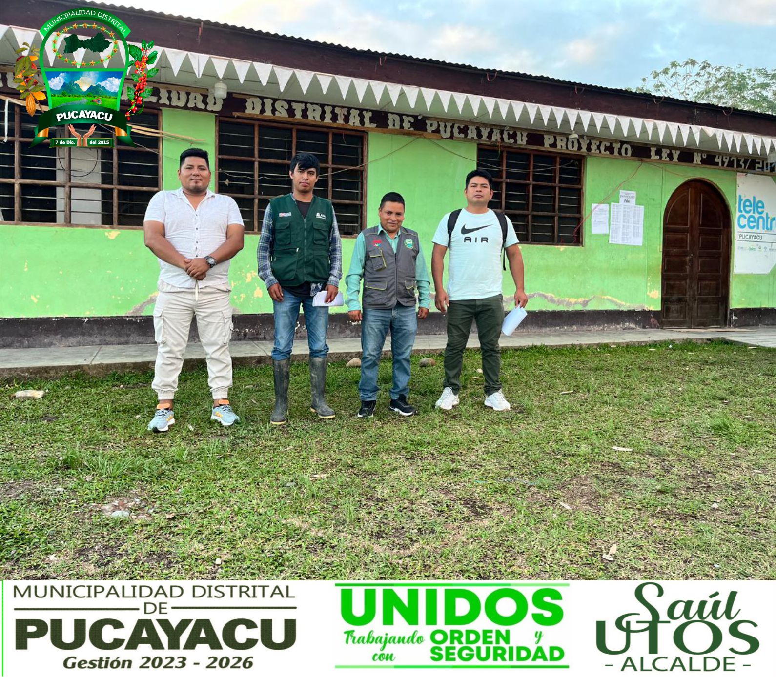 𝐀𝐔𝐓𝐎𝐑𝐈𝐃𝐀𝐃 𝐋𝐎𝐂𝐀𝐋 𝐃𝐄𝐋 𝐀𝐆𝐔𝐀 (𝐀𝐋𝐀) 𝐑𝐄𝐀𝐋𝐈𝐙𝐎 𝐓𝐑𝐀𝐁𝐀𝐉𝐎𝐒 𝐃𝐄 𝐕𝐄𝐑𝐈𝐅𝐈𝐂𝐀𝐂𝐈𝐎́𝐍 𝐘 𝐀𝐍𝐀́𝐋𝐈𝐒𝐈𝐒 𝐄𝐍 𝐋𝐀𝐒 𝐂𝐀𝐍𝐓𝐄𝐑𝐀𝐒 𝐃𝐄𝐋 𝐃𝐈𝐒𝐓𝐑𝐈𝐓𝐎 𝐃𝐄 𝐏𝐔𝐂𝐀𝐘𝐀𝐂𝐔