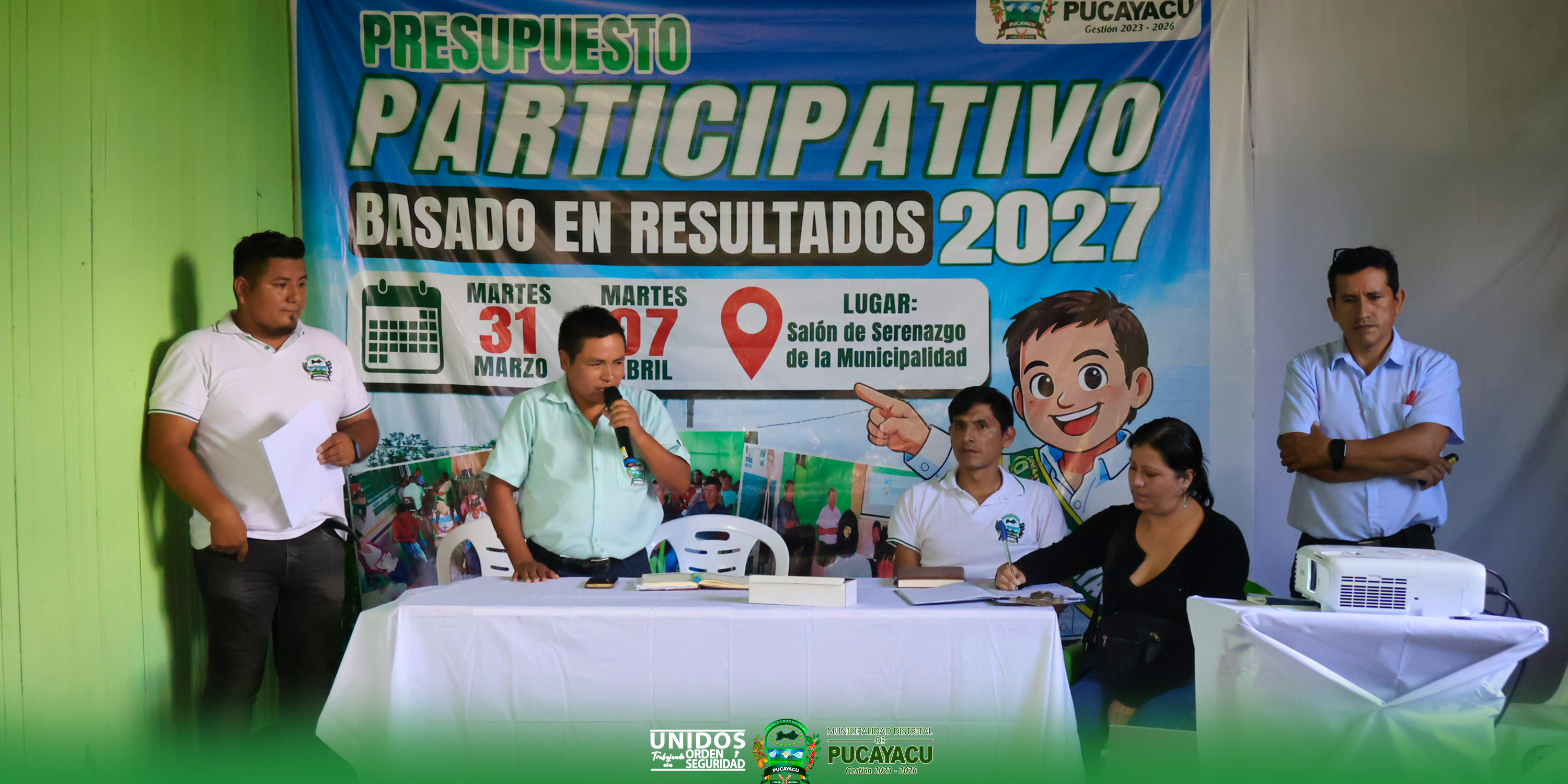 PRIMER TALLER DEL PRESUPUESTO PARTICIPATIVO 2027
