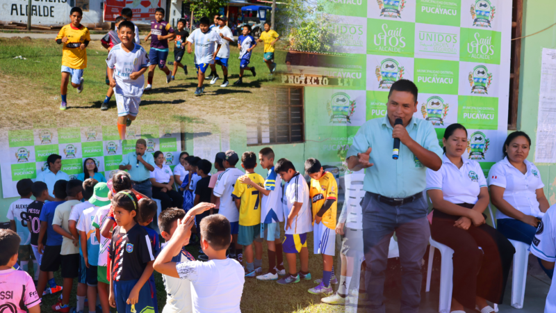 INAUGURACIÓN DE LA ACADEMIA DEPORTIVA MUNICIPAL