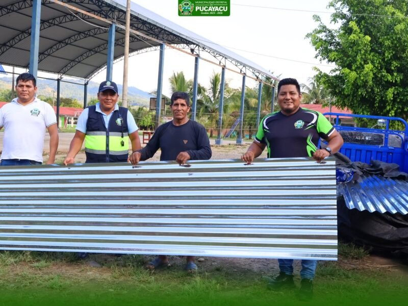 𝗠𝗨𝗡𝗜𝗖𝗜𝗣𝗔𝗟𝗜𝗗𝗔𝗗 𝗗𝗜𝗦𝗧𝗥𝗜𝗧𝗔𝗟 𝗗𝗘 𝗣𝗨𝗖𝗔𝗬𝗔𝗖𝗨 𝗕𝗥𝗜𝗡𝗗𝗔 𝗔𝗣𝗢𝗬𝗢 𝗔 𝗟𝗔 𝗜.𝗘. 𝗣𝗨𝗖𝗔𝗬𝗔𝗖𝗨
