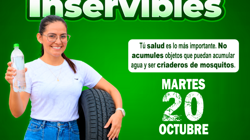 ¡GRAN CONCURSO DE RECOJO DE INSERVIBLES!
