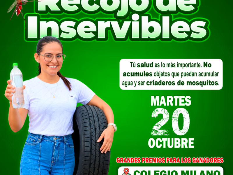 ¡GRAN CONCURSO DE RECOJO DE INSERVIBLES!