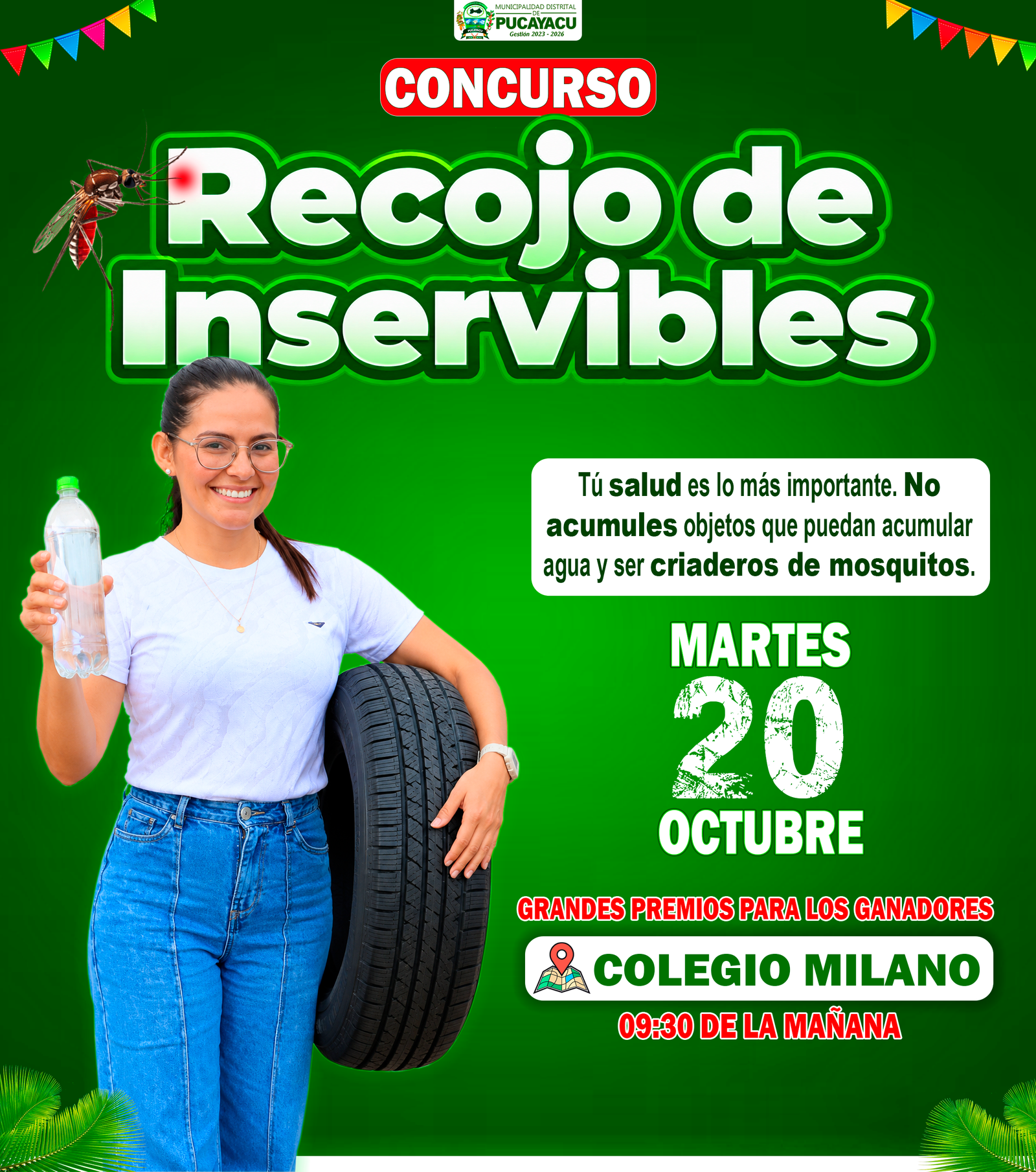 ¡GRAN CONCURSO DE RECOJO DE INSERVIBLES!