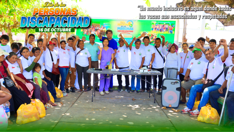 𝗣𝗨𝗖𝗔𝗬𝗔𝗖𝗨 𝗖𝗢𝗡𝗠𝗘𝗠𝗢𝗥𝗔 𝗘𝗟 𝗗𝗜́𝗔 𝗗𝗘 𝗟𝗔𝗦 𝗣𝗘𝗥𝗦𝗢𝗡𝗔𝗦 𝗖𝗢𝗡 𝗗𝗜𝗦𝗖𝗔𝗣𝗔𝗖𝗜𝗗𝗔𝗗
